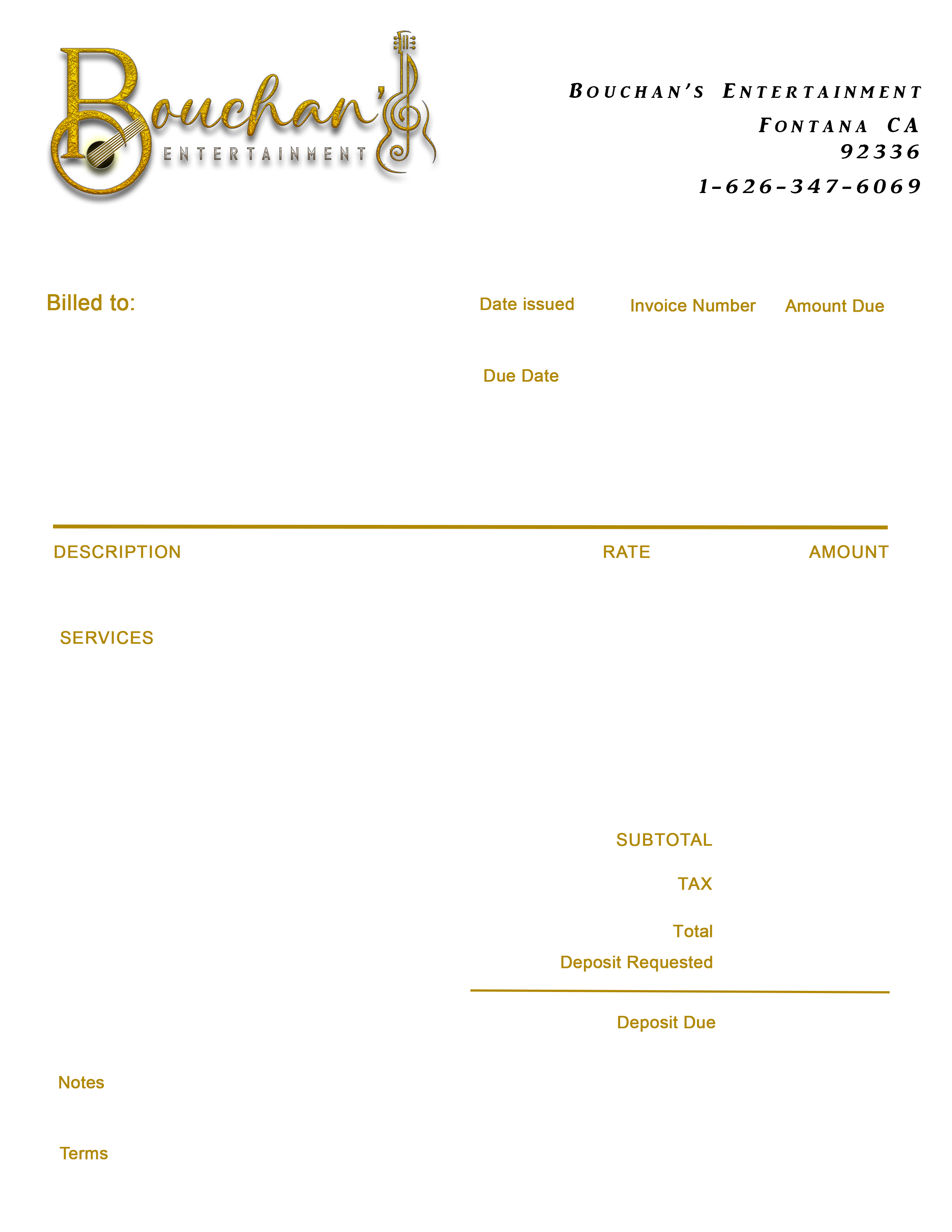 Recibo / documento interno